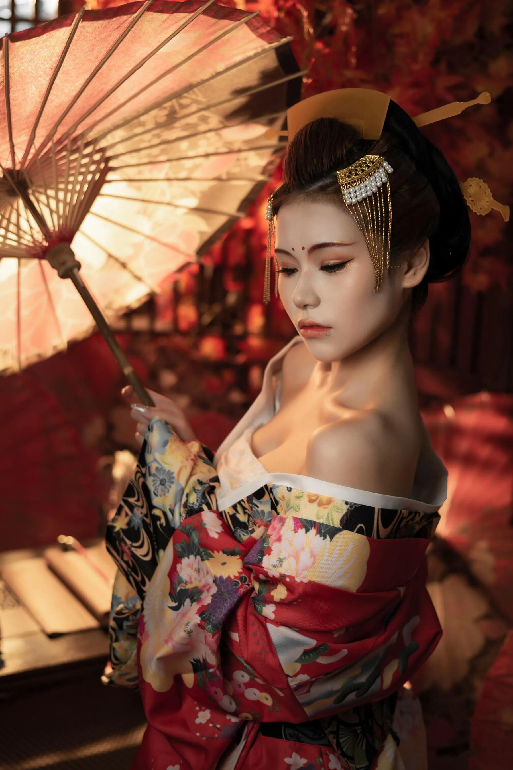[艺图语] 2022.06.23 恶女花魁 奶酪 [23P]插图7